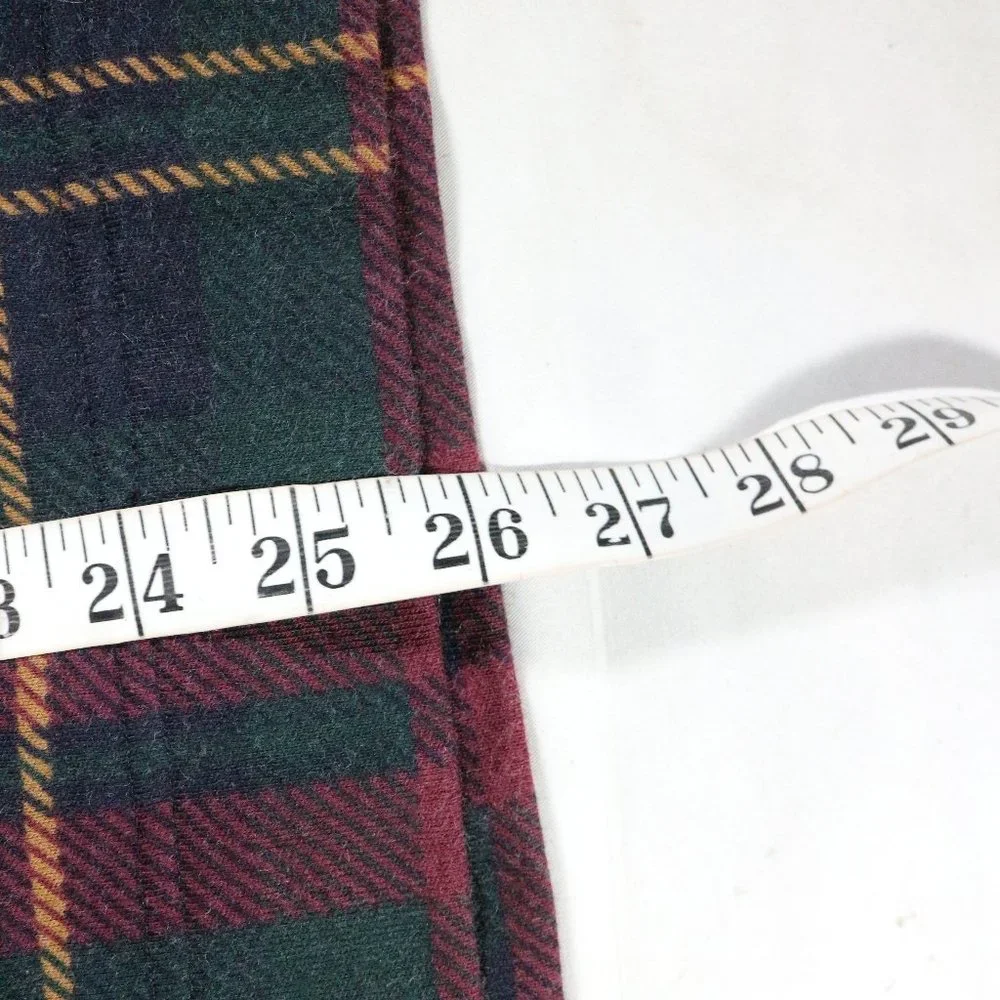 LAUREN RALPH LAUREN Plaid Petite Hooded Pullover Sz PS Petite Small - Picture 10 of 13